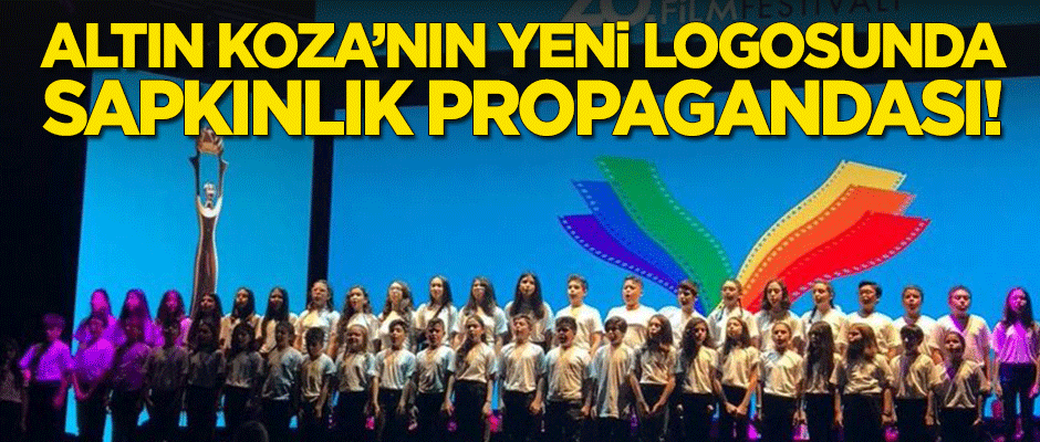 Altın Koza'nın yeni logosunda sapkınlık propagandası!