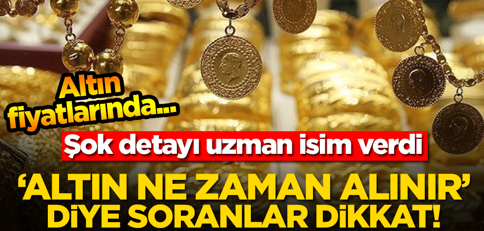 ‘Altın ne zaman alınır?’ diye soranlar dikkat! Stratejist Cüneyt Paksoy şok detayı verdi