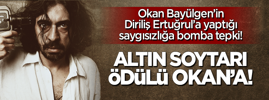 'Altın soytarı' ödülü Okan Bayülgen'e!