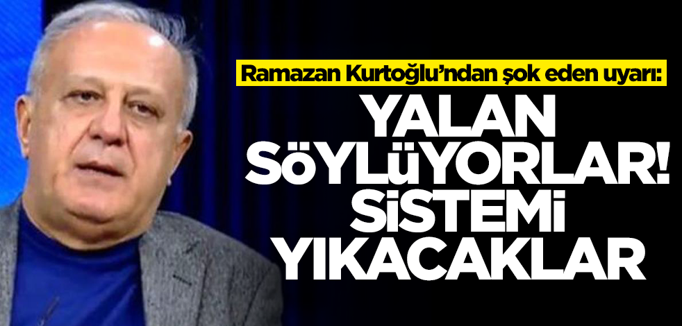 Altın uyarıları gündem olan Ramazan Kurtoğlu'ndan şok eden sözler: Yalan söylüyorlar, sistemi yıkacaklar