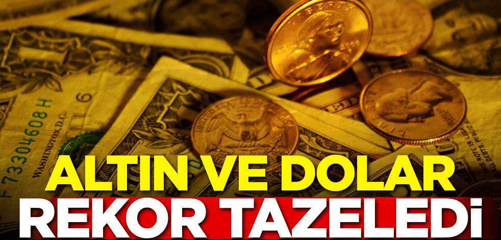 Altın ve dolar rekor tazeledi!
