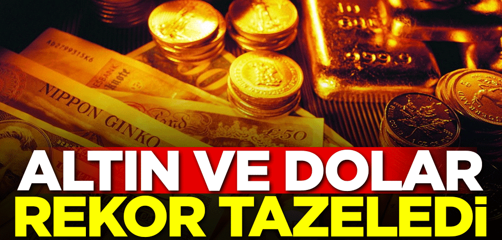 Altın ve dolar rekor tazeledi!