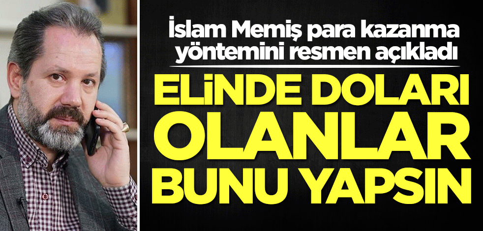 Altın ve Para Piyasaları Uzmanı İslam Memiş'ten yeni hafta uyarısı: Doları olanlar bunu yapsın