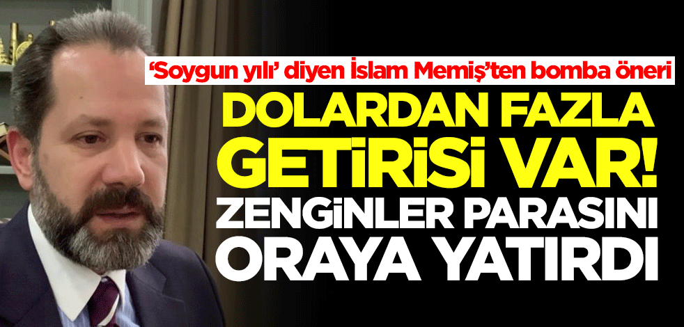 Altın ve Piyasaları Uzmanı İslam Memiş'ten bomba öneri: Dolardan fazla getirisi var! Zenginler parayı oraya gömdü