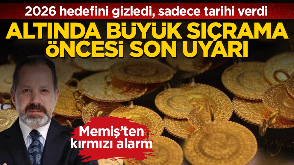 Altın yatırımcısı dikkat! Gram altında 5 haneli rakamlar kapıda: İslam Memiş kritik tarihi verdi