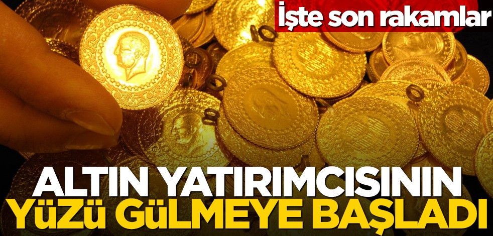 Altın yatırımcısının yüzü güldü! İşte son rakamlar