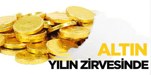 Altın yılın zirvesine çıktı