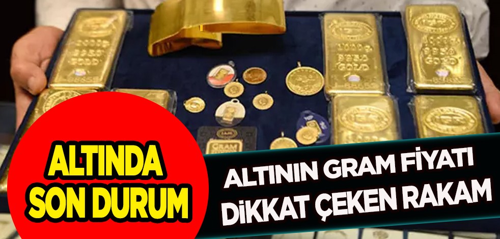 Altında bu beklenmiyordu! Altını olanlar: Gram altın 1.830 lira! Altın bu fiyatlardan işlem görüyor! İşte altın fiyatları