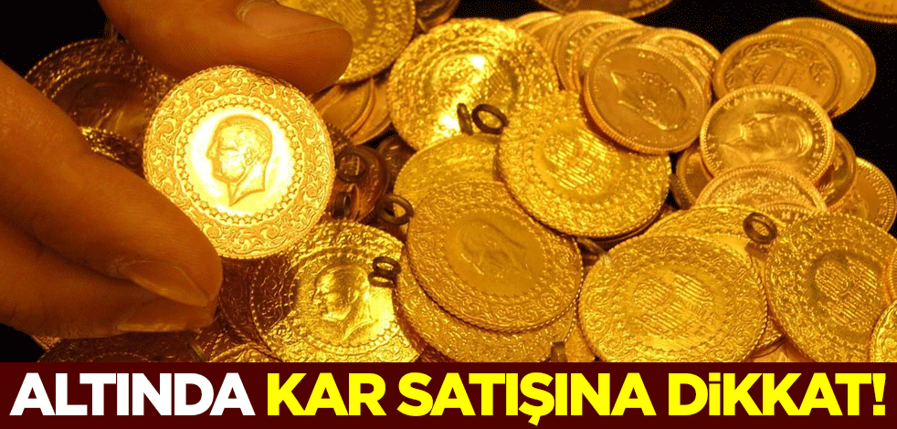 Altında kar satışına dikkat!