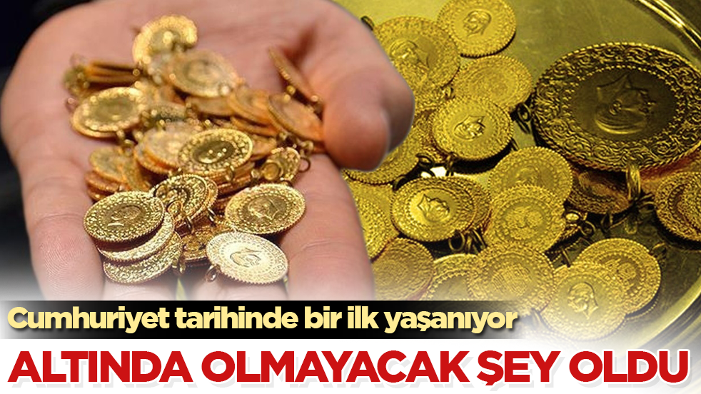 Altında olmayacak şey oldu! Cumhuriyet tarihinde bir ilk yaşanıyor