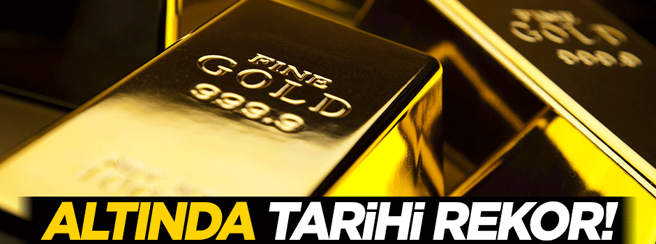 Altında tarihi rekor!