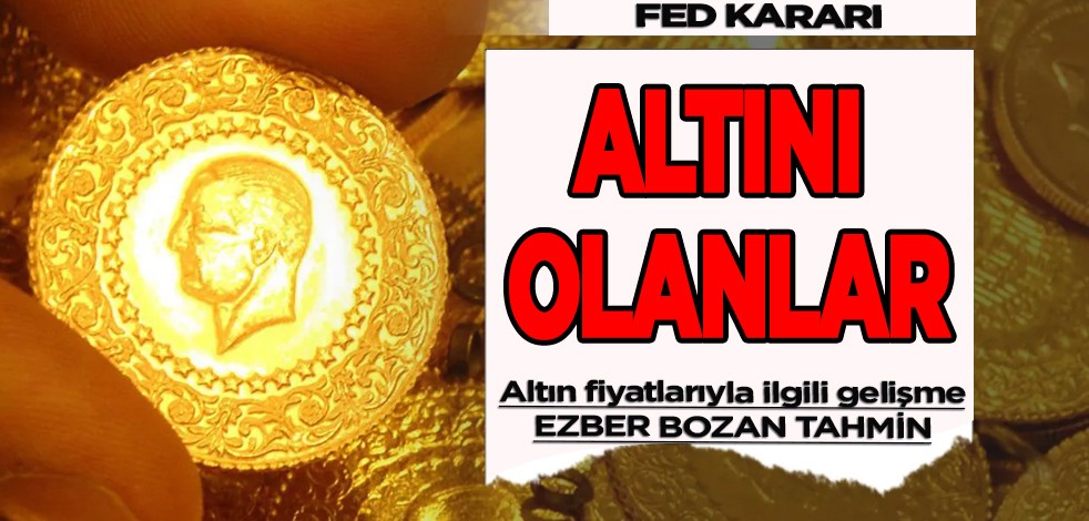Altını olan yatırımcısına altın için çarpıcı tahmin: Altının patlaması an meselesi! Altında son durum