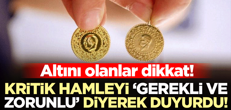 Altını olanlar dikkat! Kuyumculardan 'yastık altı altın' kampanyası hamlesi