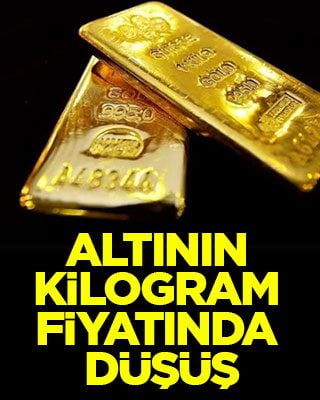 Altının kilogram fiyatında düşüş