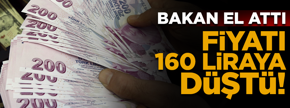 Altınla yarışan Antep fıstığının fiyatı 160 liraya düştü