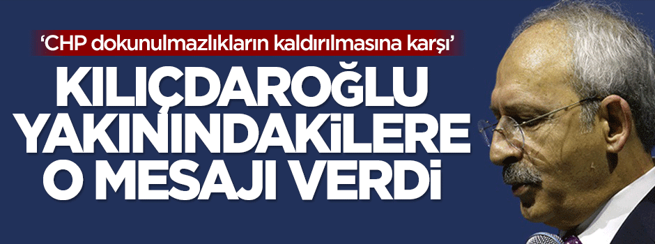 Altun: CHP dokunulmazlıkların kaldırılmasına karşı