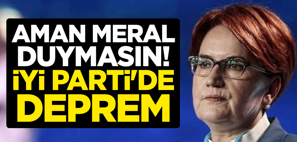 Aman Meral Akşener duymasın! İYİ Parti'de toplu istifa şoku