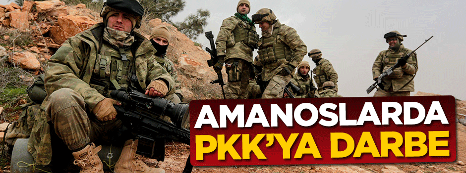 Amanoslar'da PKK'ya ağır darbe