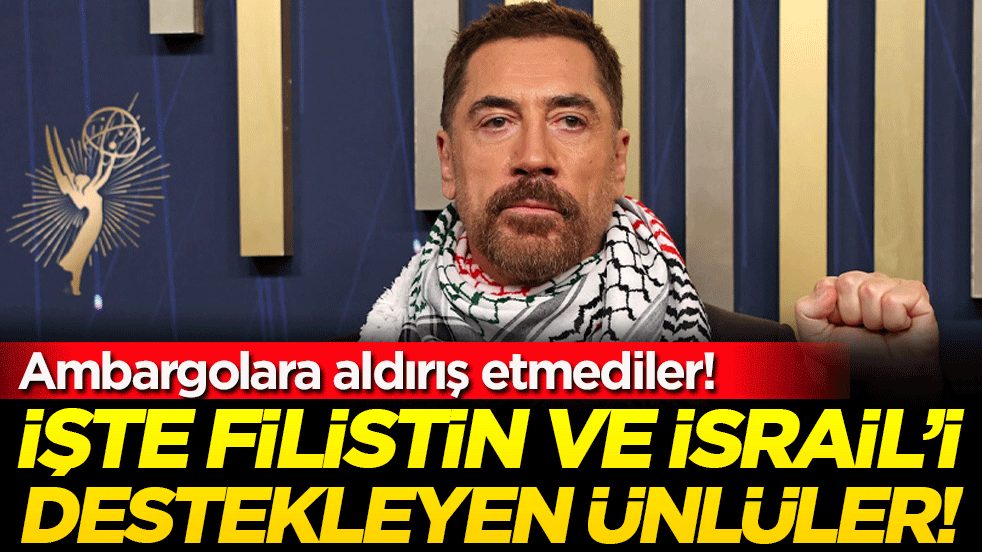 Ambargolara aldırış etmediler: İşte Filistin ve İsrail'i destekleyen ülkeler!
