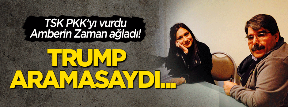 Amberin Zaman'dan "PKK'ya operasyon" tepkisi: Trump aramasaydı...