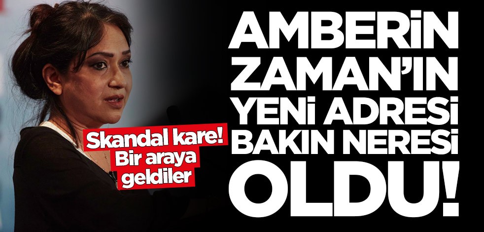 Amberin Zaman'dan skandal kare! Terörist Mazlum Kobani ile bir araya geldiler