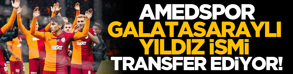Amedspor, Galatasaraylı yıldız ismi transfer ediyor!