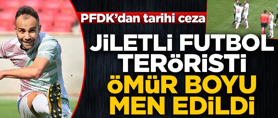 Amedsportifli Mansur Çalar, ömür boyu men edildi