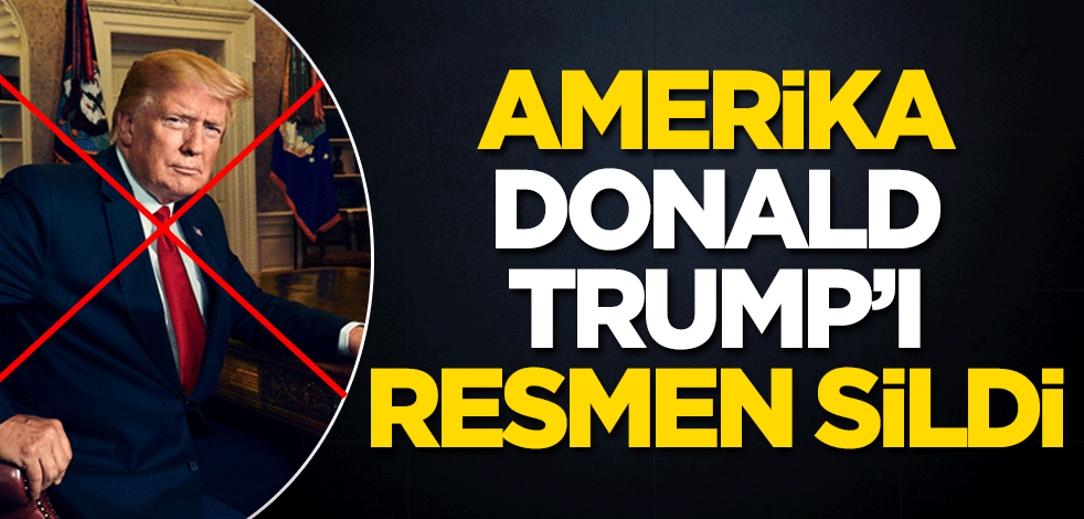 Amerika Donald Trump'ı resmen sildi! Dün gece Twitter'dan ban yemişti