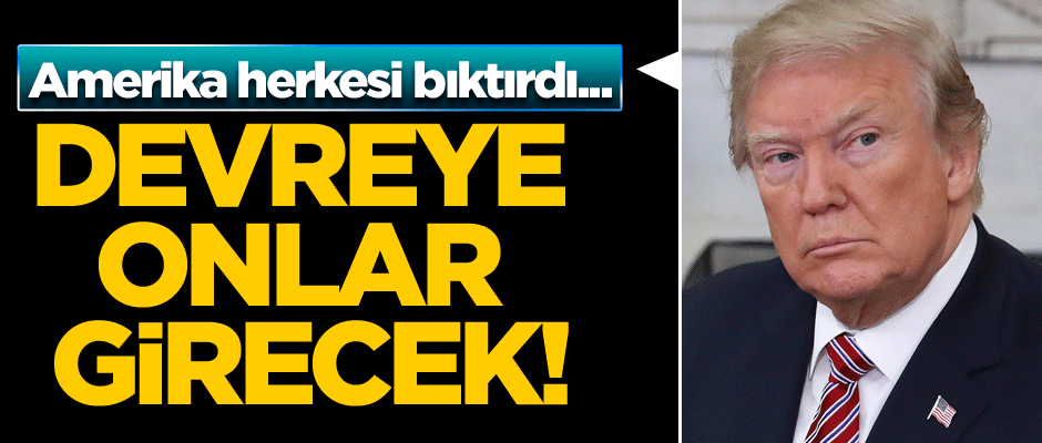 Amerika herkesi bıktırdı... Devreye onlar girecek!