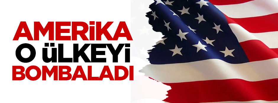 Amerika, Pakistan sınırını bombaladı