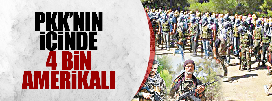 Amerika PKK’ya destek veriyor