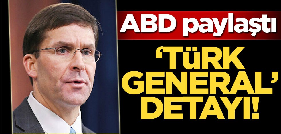 Amerika Savunma Bakanı Esper’in Afganistan paylaşımında "Türk general" ayrıntısı