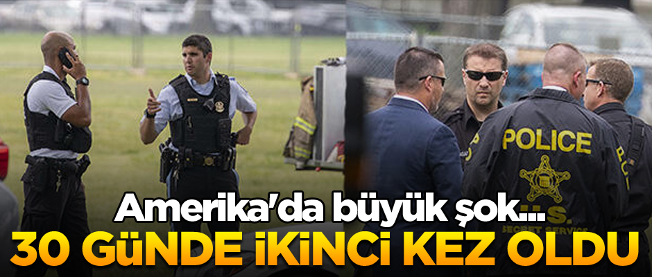 Amerika'da büyük şok... Son 30 günde ikinci kez oldu
