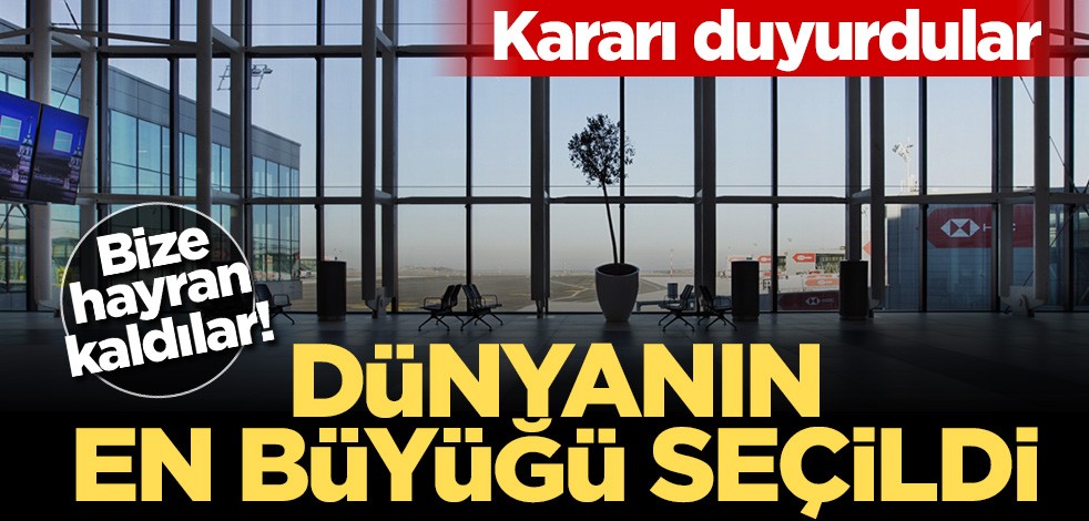 Amerikalılar hayran kaldı! İstanbul Havalimanı dünyanın en büyük 'LEED Altın' sertifikalı binası seçildi