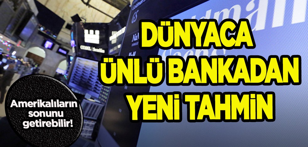 Amerikalılara hisse senetleri satıldı! Goldman Sachs: Hisse senetlerinden trilyonlarca dolar çıkış olacak