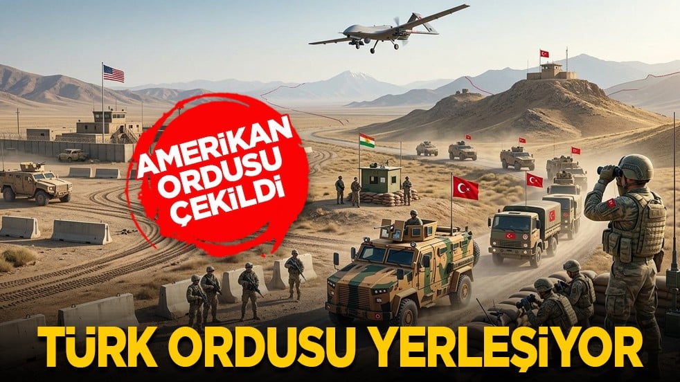 Amerikan ordusu çekildi: Türk ordusu yerleşiyor
