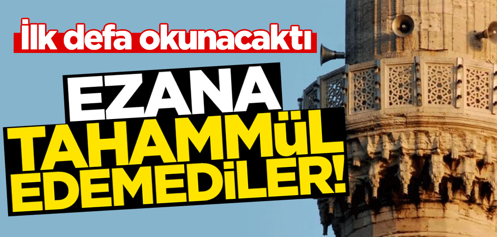 Amsterdam'da ilk defa okunacaktı! Ezana tahammül edemediler