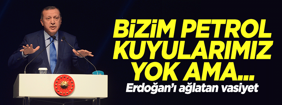 Anadolu büyüklüğünde vicdanımız var