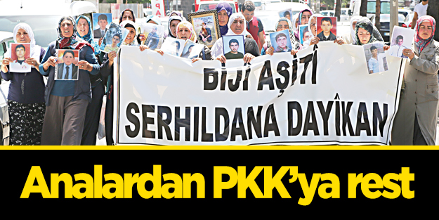 Analardan PKK’ya rest