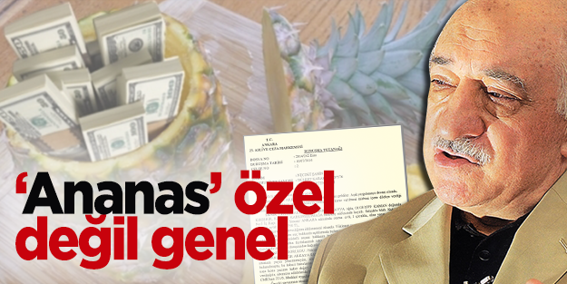 "Ananas" özel değil, genel