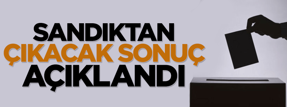 ANAR Genel Başkanı İbrahim Uslu sandıktan çıkacak sonucu açıkladı