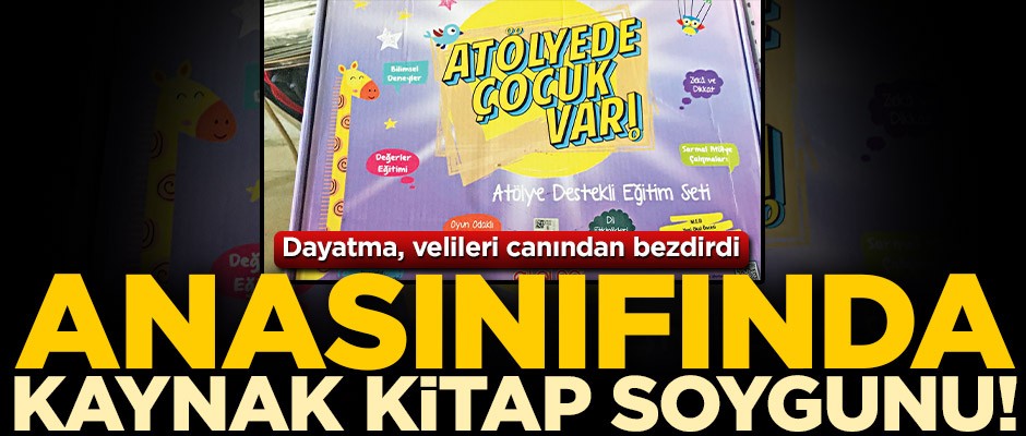 Anasınıfta kaynak kitap soygunu