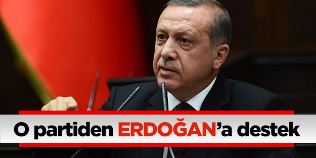 Anavatan Partisi Erdoğan'ı destekleyecek