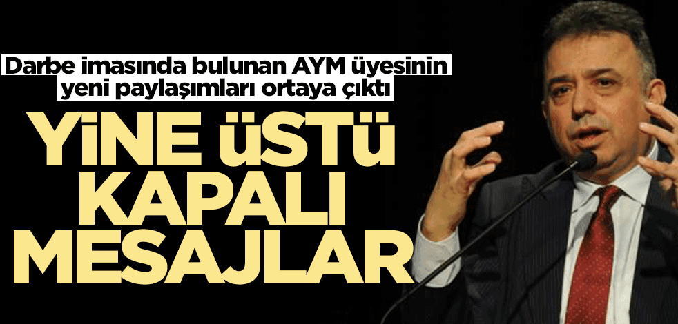Anayasa Mahkemesi üyesi Engin Yıldırım'ın yeni paylaşımları ortaya çıktı