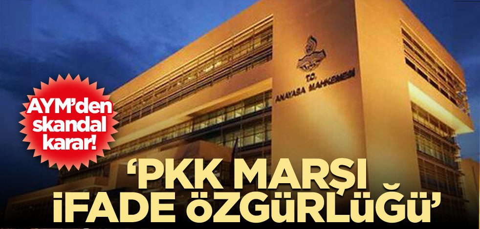 Anayasa Mahkemesi’nden bir skandal karar daha! PKK’yı övmek ifade özgürlüğü