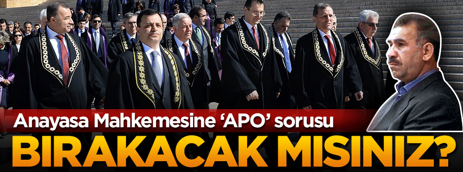 Anayasa Mahkemesi'ne büyük tepki!