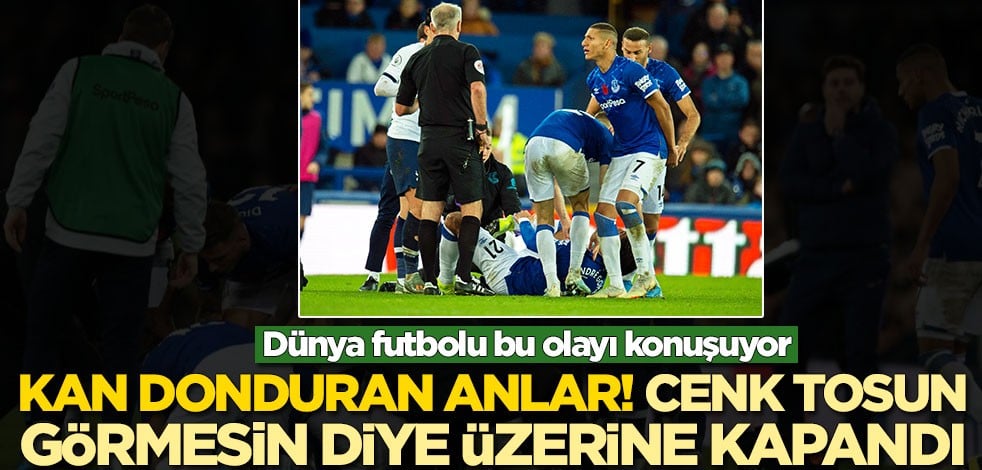 Andre Gomes'in ayağı kırıldı! Cenk Tosun'un o hareketi olay oldu