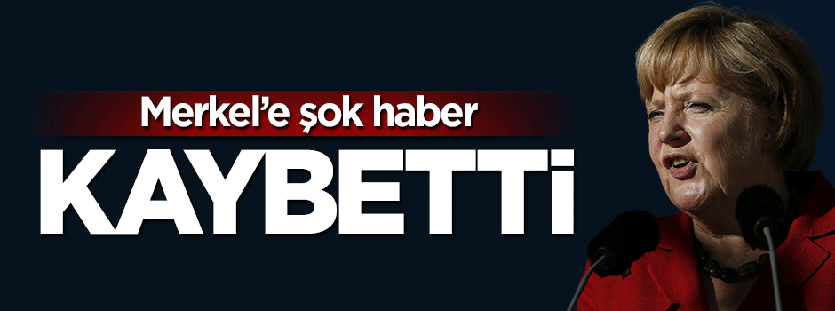 Angela Merkel yerel seçimlerde oy kaybetti
