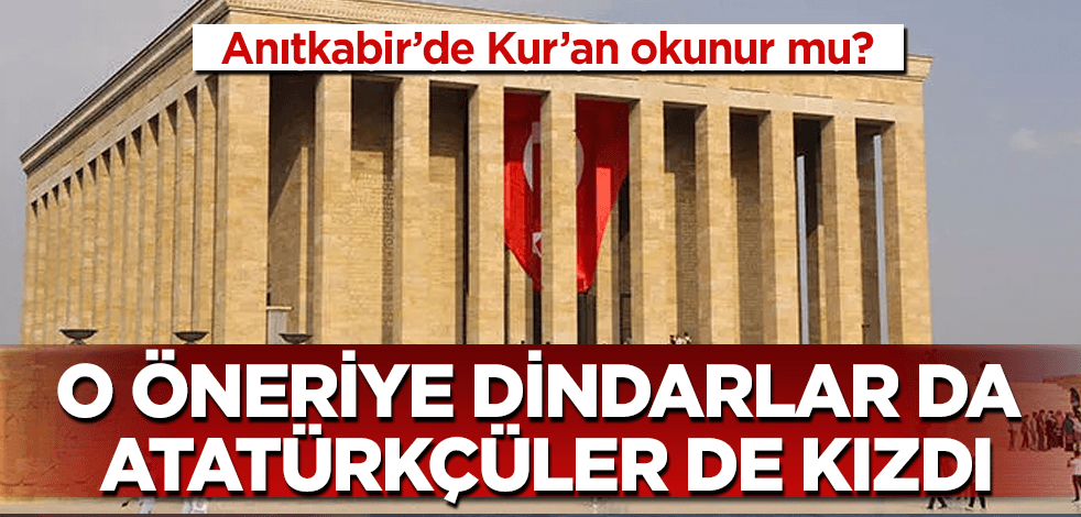 Anıtkabir’de Kur’an tartışması!