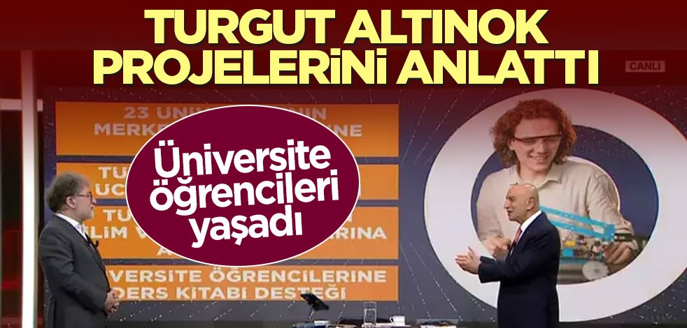 Ankara adayı Turgut Altınok'tan CNN TÜRK'te önemli açıklamalar